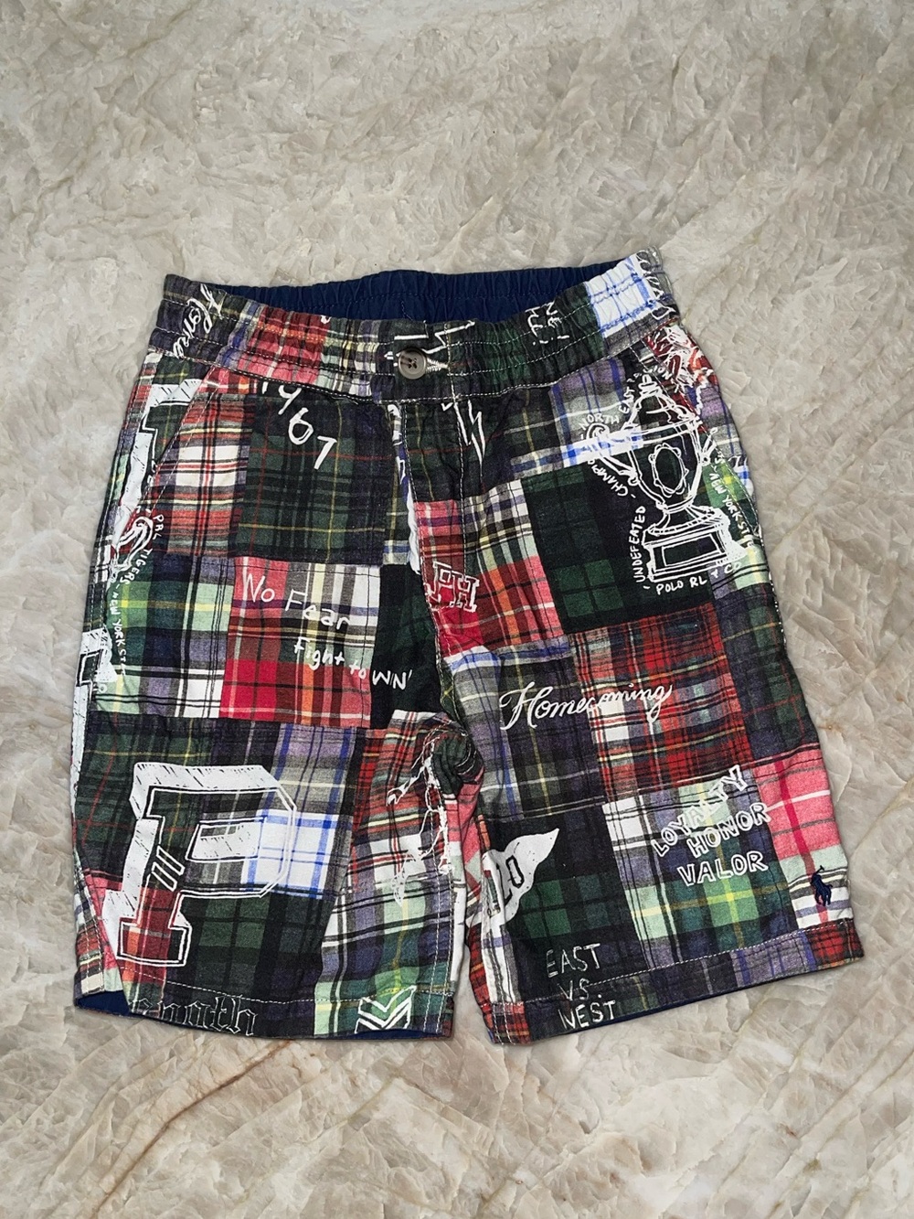 EUC Boys Polo Ralph Lauren reversible shorts sz 7